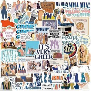 Mama Mia Movie Musical Stickers